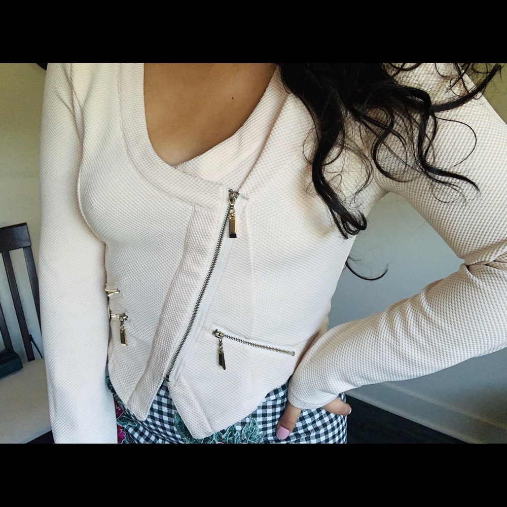 Beige blazer